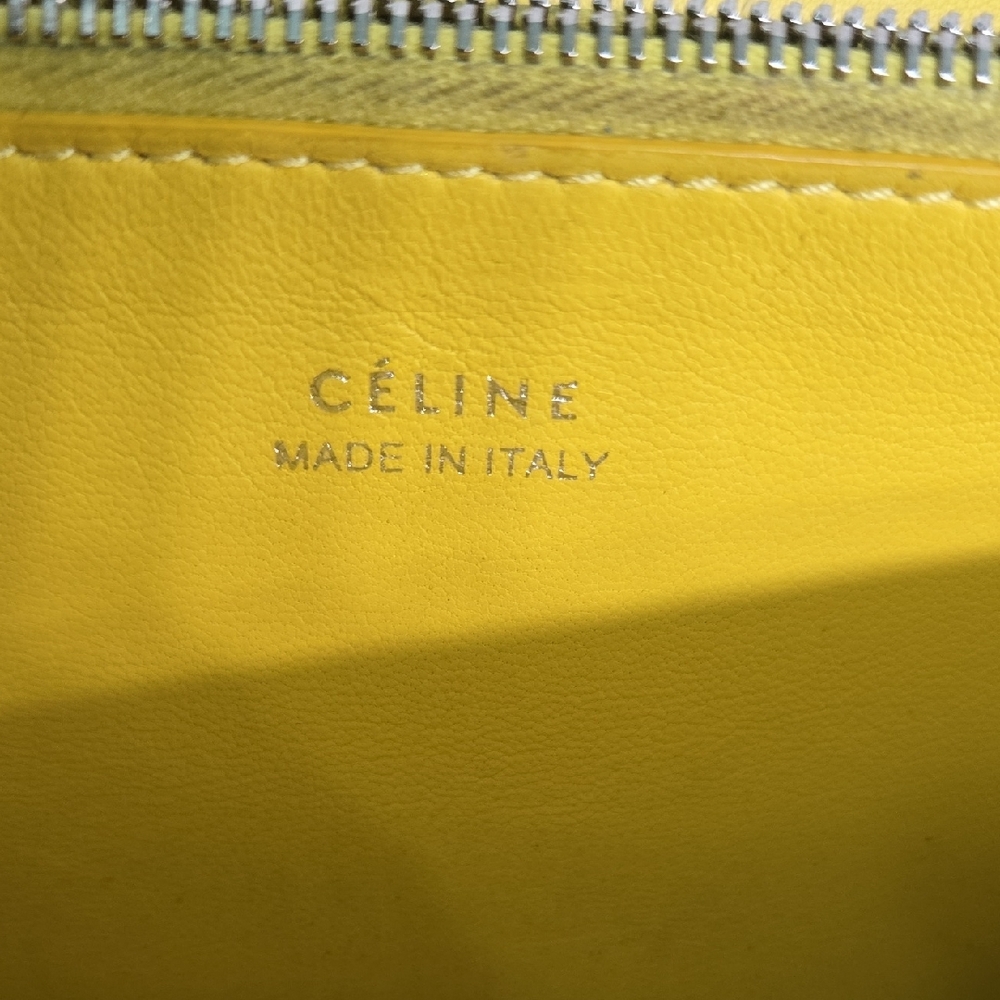 Celine Leather Bicolor Continental Wallet - Picture 2 of 14